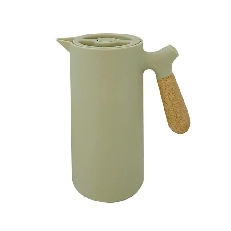 INSスタイル 木製ハンドル 大容量 魔法瓶 小さい新鮮な 断熱ケトル 家庭用 サーモスタット 5,416円