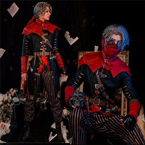 【新登場商品】納棺師 エクソシスト イソップ カール IdentityV 第五人格 祓魔師 コスプレ衣装 仮装 衣装 靴 ウィッグ 変装 仮装 コスチューム 学園祭 文化祭 学芸会
