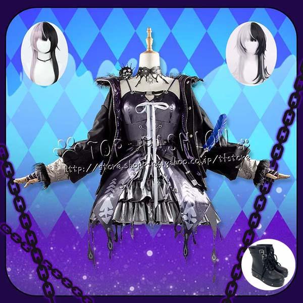 hololive EN ホロライブ VTuber 3期生 Advent シオリ ノヴェラ Shiori Novella コスプレ衣装 ウィッグ 靴 ハロウィン クリスマス 文化祭630