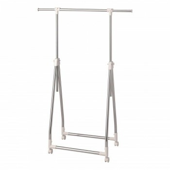 パール金属 コンパクトフォールディングハンガー ホワイト N-7610