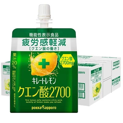 キレートレモン クエン酸 2700mg ゼリー 165g x 30個入 ...のサムネイル