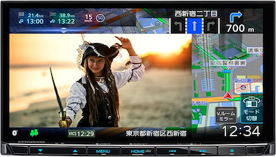 彩速ナビ MDV-S711HD 画面サイズ 7V型(インチ) 設置タイプ 一