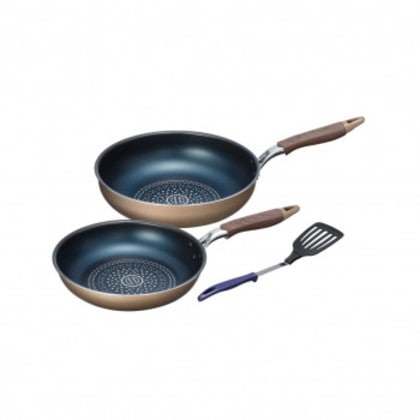 ブラナーノII IH対応フライパン26cm＆いため鍋28cm(ツール付) MB-2396 1034368