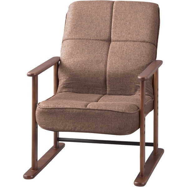 LSS-34BR 高座椅子S ブラウン メーカー直送