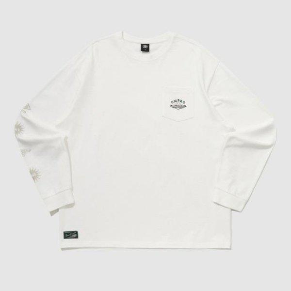 M 長袖Tシャツ CQK UQ121CRL11-SCW ウェイファインダーポケット 長袖Tシャツ / sweetcorn