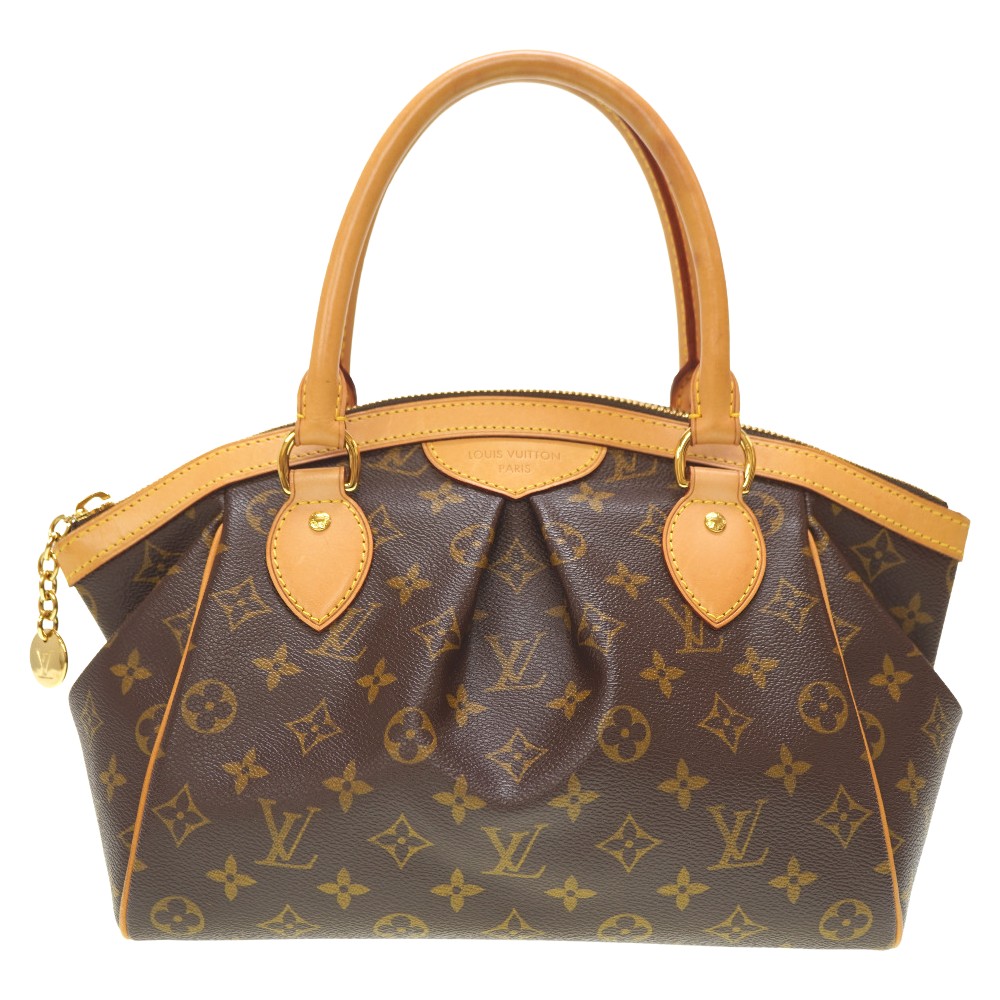 美品 ティボリPM モノグラム M40143 ハンドバッグ モノグラムキャンバス ブラウン LV 0044【中古】 レディース