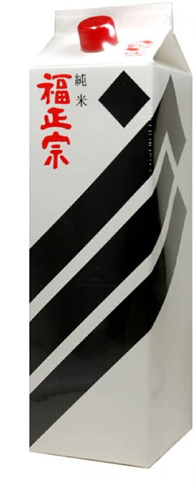 日本酒 石川 福光屋 福正宗 黒ラベル 特別純米酒 1800ml 1.8L12本【北海道沖縄県東北四国九州地方は必ず送料が掛かります】