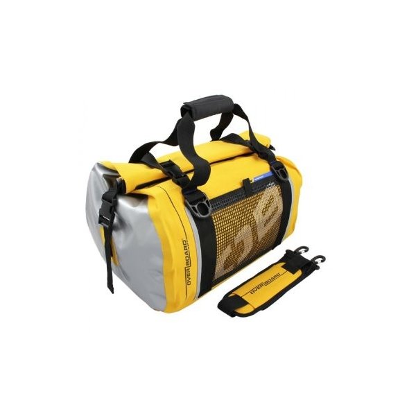 Overboard Waterproof Duffel Bag， Yellow， 60-Liter 並行輸入品