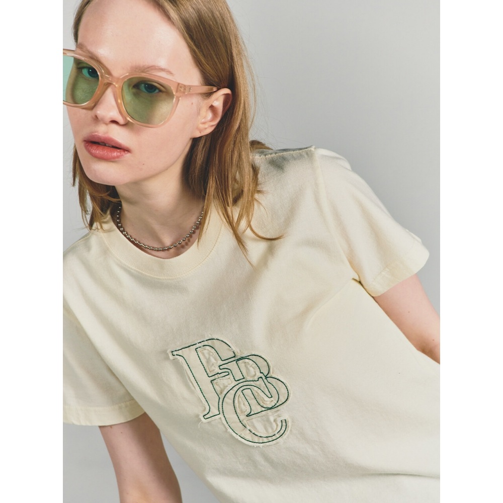 PAPERBOYクロップツイルPBC半袖Tシャツ
