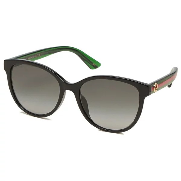 サングラス アジアンフィットモデル グリーン グレー レディース GG0703SKN 002