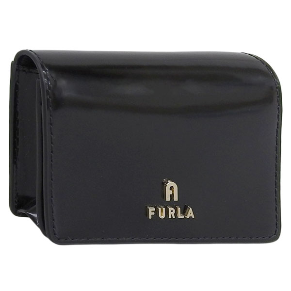 フルラ 名刺入れ レディース カードケース アウトレット レザー ブラック カメリア FURLA CAMELIA BUSINESS CARD CASE WP00306T20000O6000