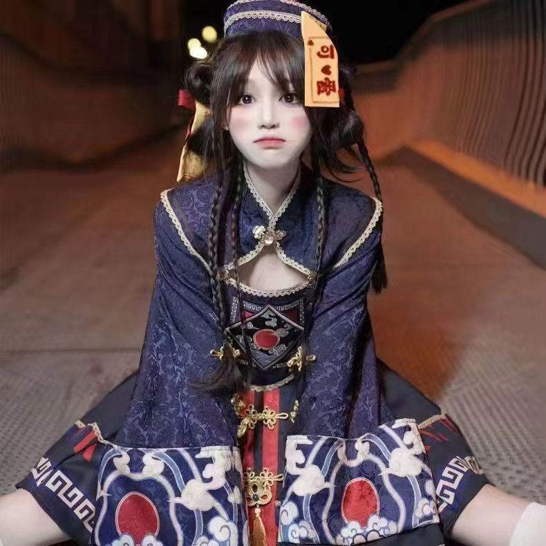 Hot!!!ゾンビコスプレ衣装olitaスカートJSKデイリーライトLOスカートかわいいワンピースハロウィンロリータセット