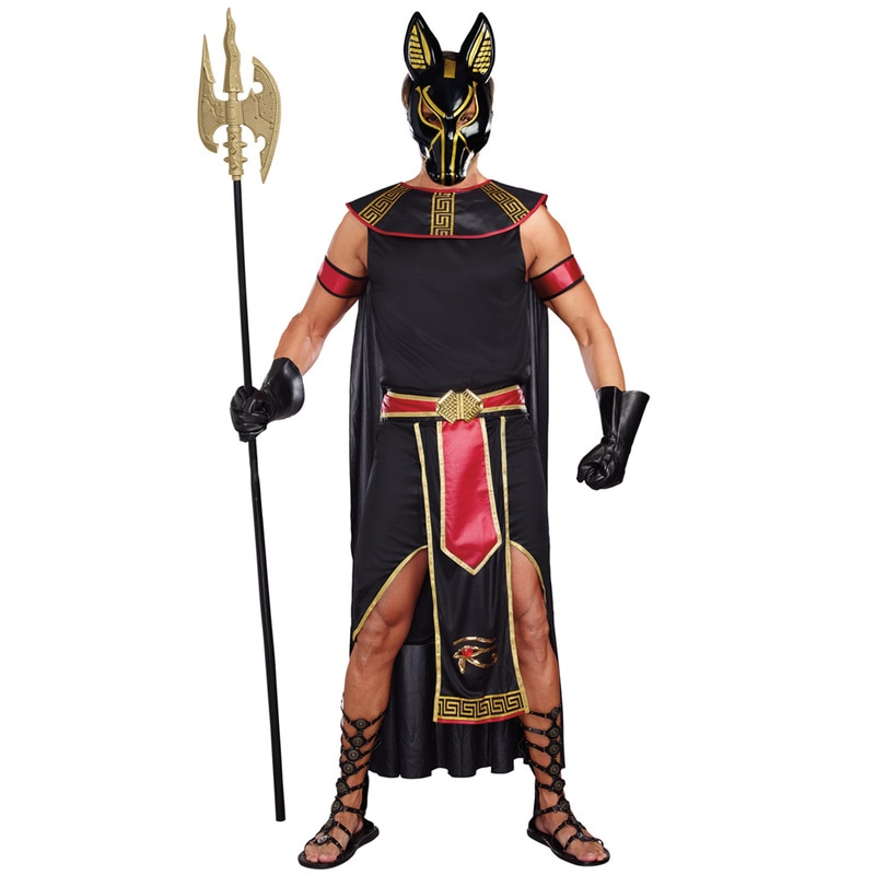 コスプレ 仮装 アヌビス M 【 コスプレ ハロウィン 仮装 コスチューム 民族衣装 エジプト エジプト文明 余興 男性用 ナイル メンズ パーティーグッズ 大人用 伝統衣装 】
