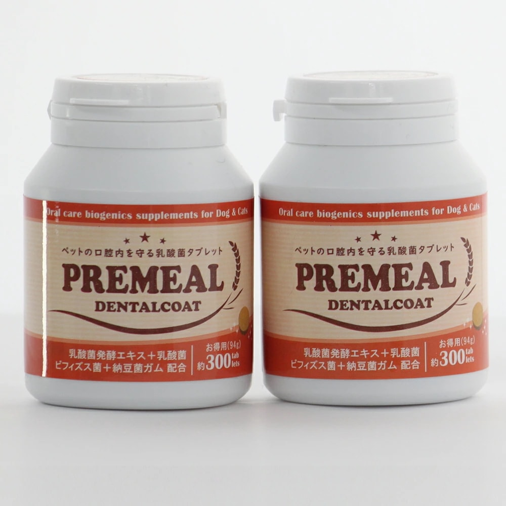 PREMEAL プレミール デンタルコート お徳用サイズ 600粒（約200日分） お口の乳酸菌タブ