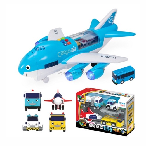 [韓国人気のおもちゃ]タヨカゴエア飛行機+ミニカー第13弾