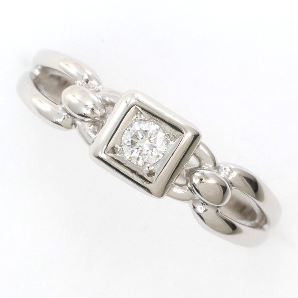 PT900 プラチナ リング 指輪 9号 ダイヤ 0.07 総重量約4.0g ジュエリー 中古 25,448円