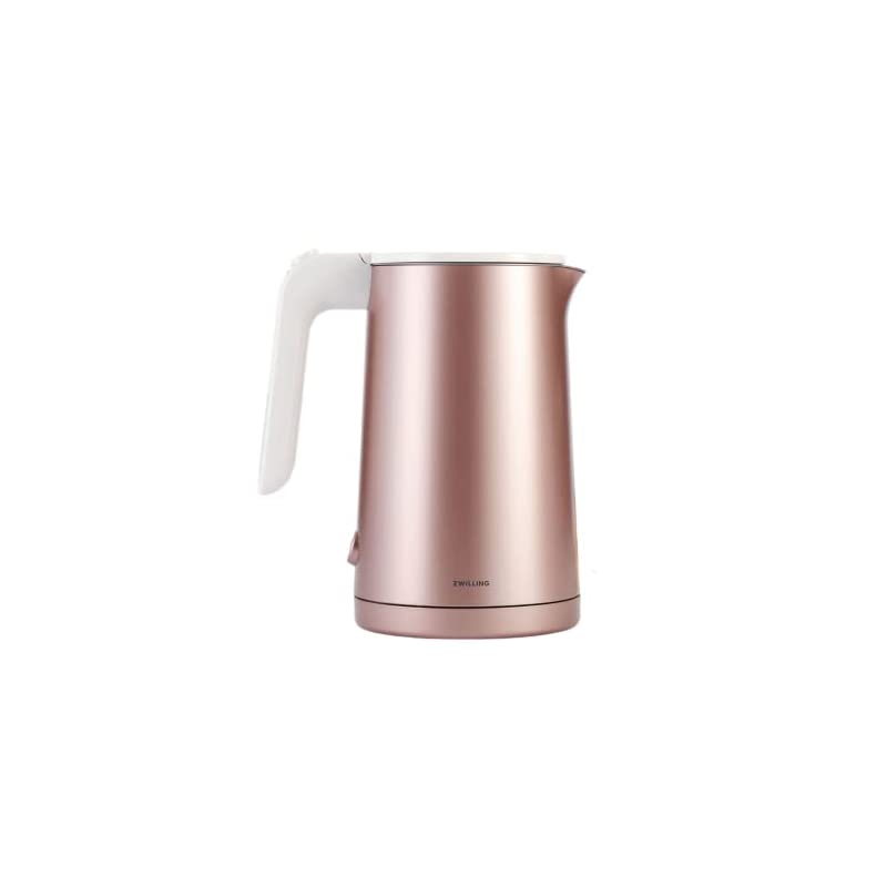 ZWILLING ツヴィリング 「 エンフィニジー 電気ケトル 1L ローズゴールド 」 電気ポット 空焚き防止 自動電源OFF コンパクト 【日本正規販売品】 ENFINIGY Kettles 53