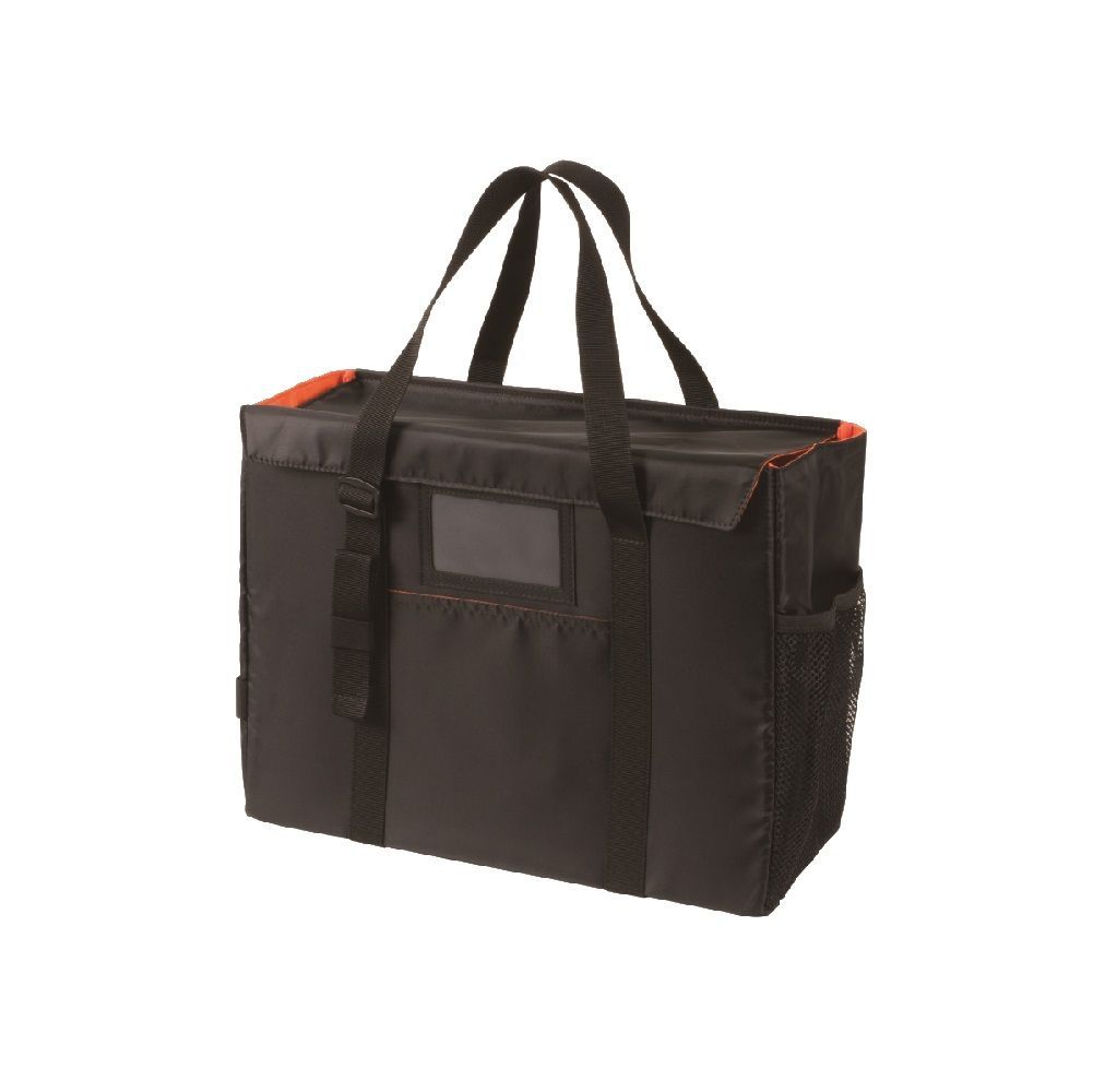 （まとめ買い）オフィスキャリングトート ブラック CB-274BK [x3]