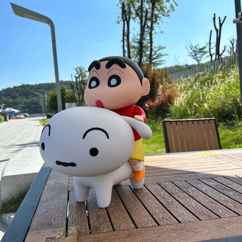 クレヨンしんちゃん手作りシリーズ周辺アニメ野新之助潮游大サイズ阿呆騎白しんちゃん騎白