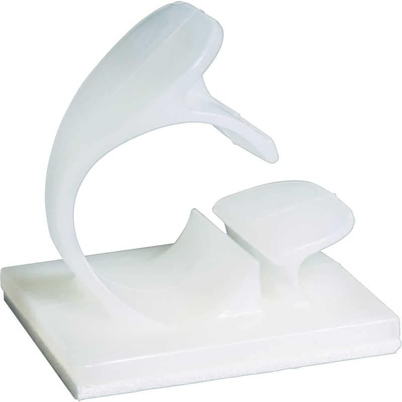 パンドウイット　コードクリップ 粘着テープ付き ナチュラル　LWC38-A-C