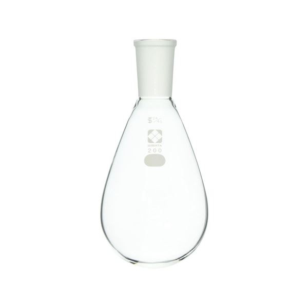 共通摺合なす形フラスコ 200mL [005370-24200]