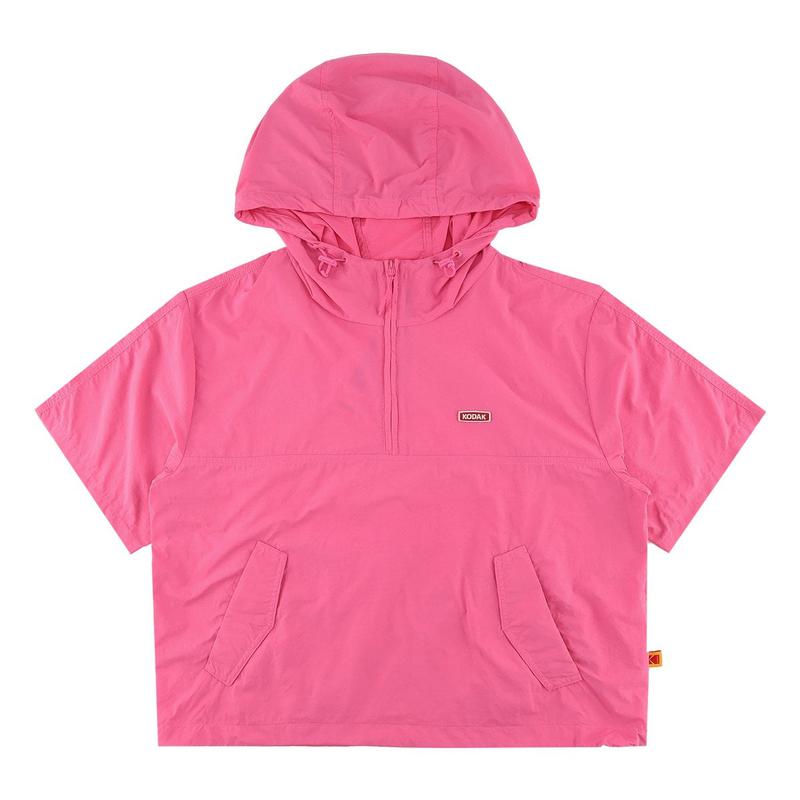 ブリーズポップ クロップ フード アノラック ウーマン K5222LWTU1PNK