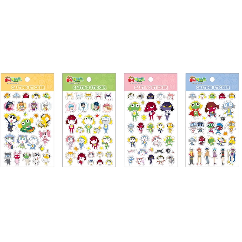 Qoo10] 韓国 ケロロ軍曹ステッカー シール ステ : 文具