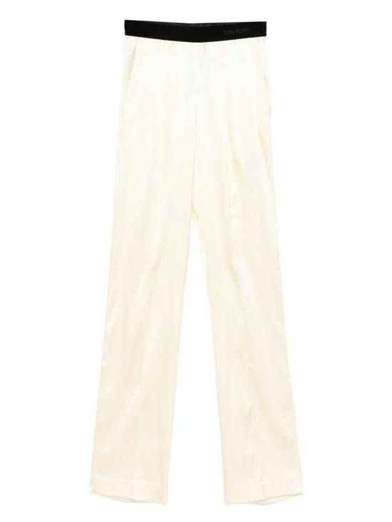 TOMFORD Women Straight Pants PAW683 FAX881 YCM PALE LEMON