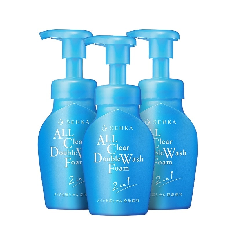 センカオールクリアダブルウォッシュフォーム150ml 3個