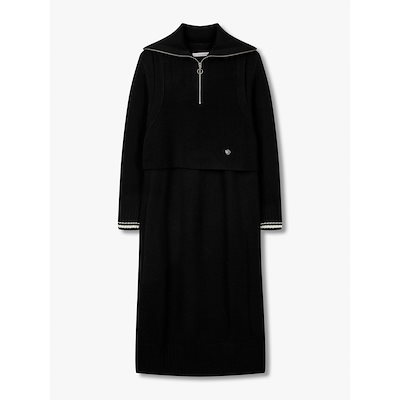 セオリーリュクス◇ノーカラージャケット・スカートスーツ 紺 LIFT