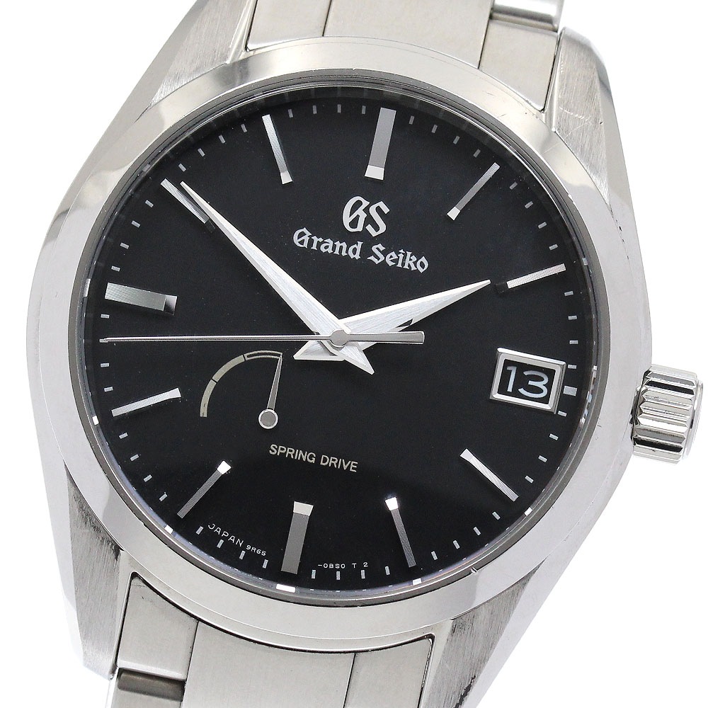 セイコー SEIKO SBGA285/9R65-0BH0 グランドセイコー パワーリザーブ スプリングドライブ メンズ _887304【中古】 185,800円