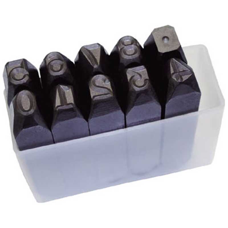 トラスコ中山　数字刻印セット 10mm　SK100