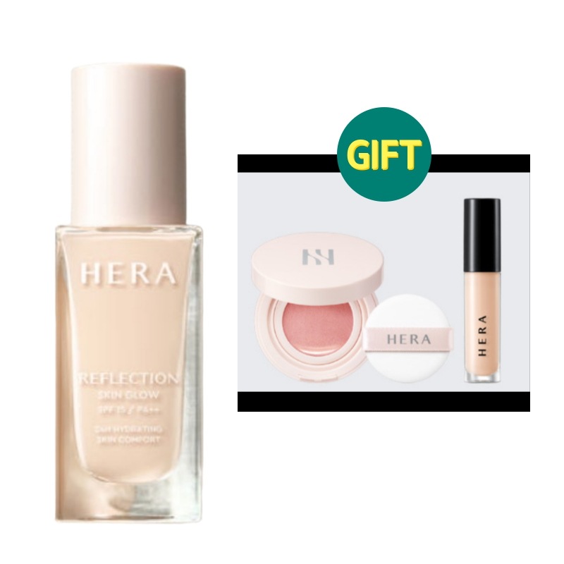 [FELIX Pick!] NEW ヘラ リフレクション スキン グロウ ファンデーション SPF15/PA++ 30g + Special Gift