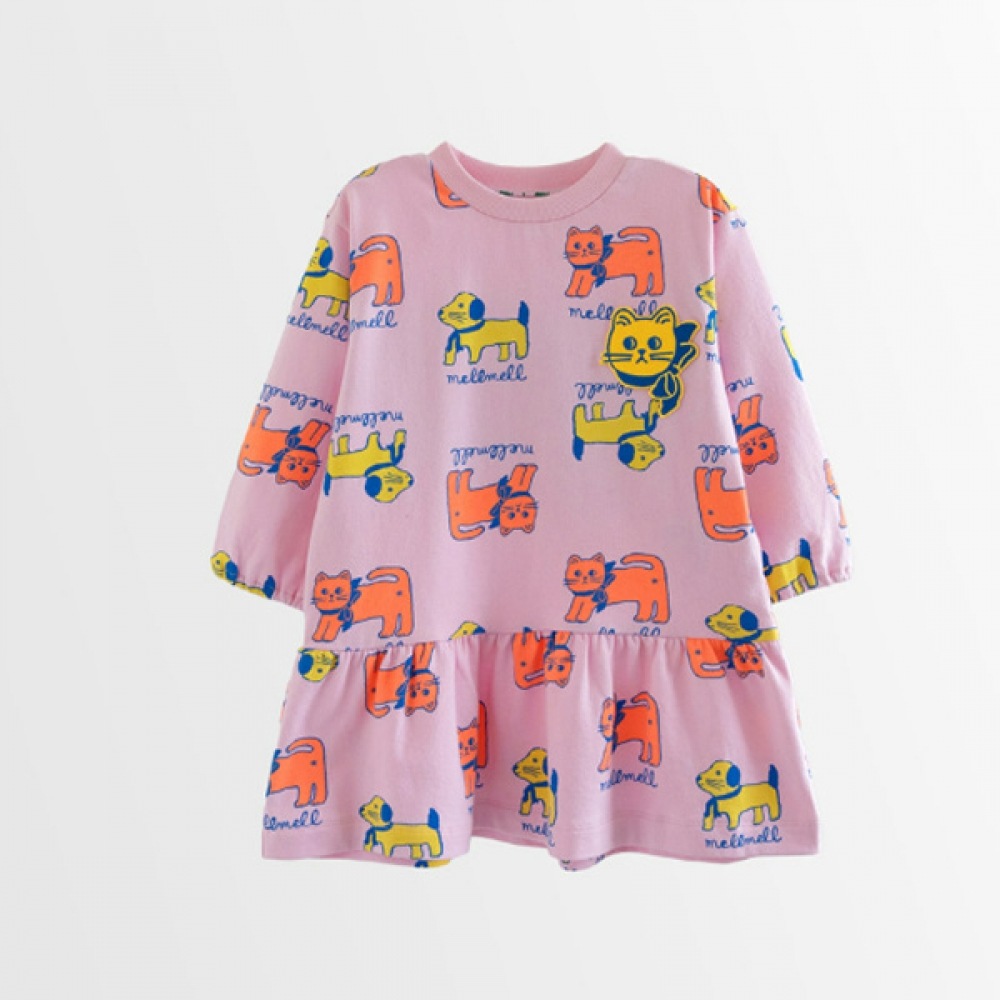 アイラブジェイ M.猫ちゃんシェーリングワンピース MXSOP01