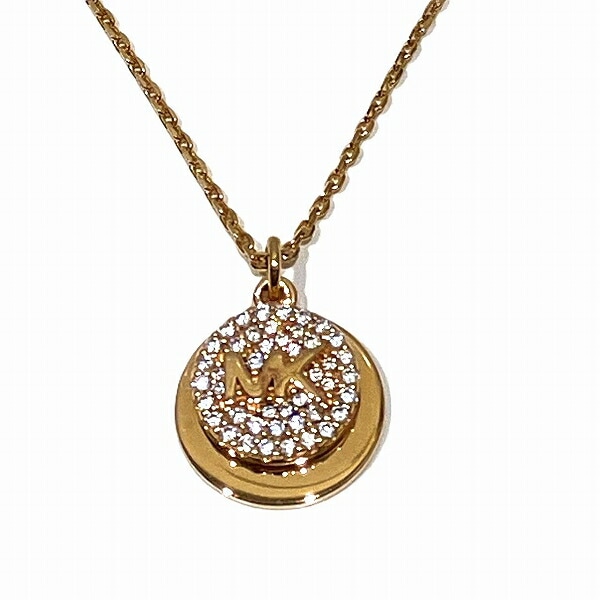 マイケル・コース PAVE COIN NECK ネックレス レディース 【中古】