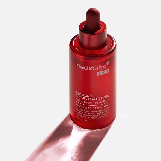 【ニキビ肌ケア機能性】レッド アクネ サクシニックアシッド ピール 40g 角質ケア 毛穴ケア 韓国スキンケア 敏感肌にも