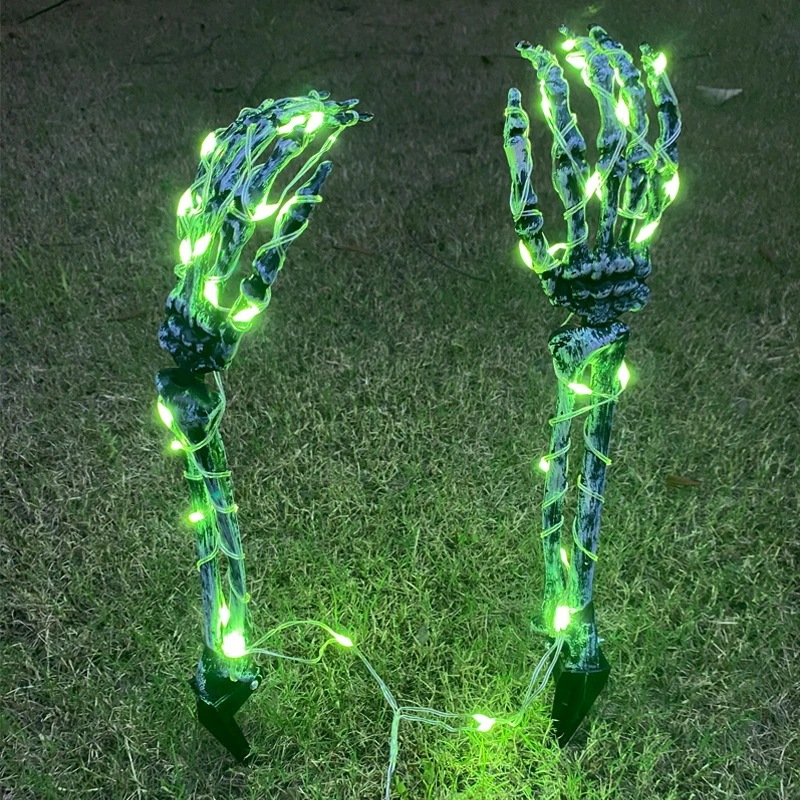 超目玉 ハロウィン 飾り 骸骨 模型 人体 骨格 ドクロ 可動式 装飾品 学習用教材 怖い ホラー そっくり リアル感強い