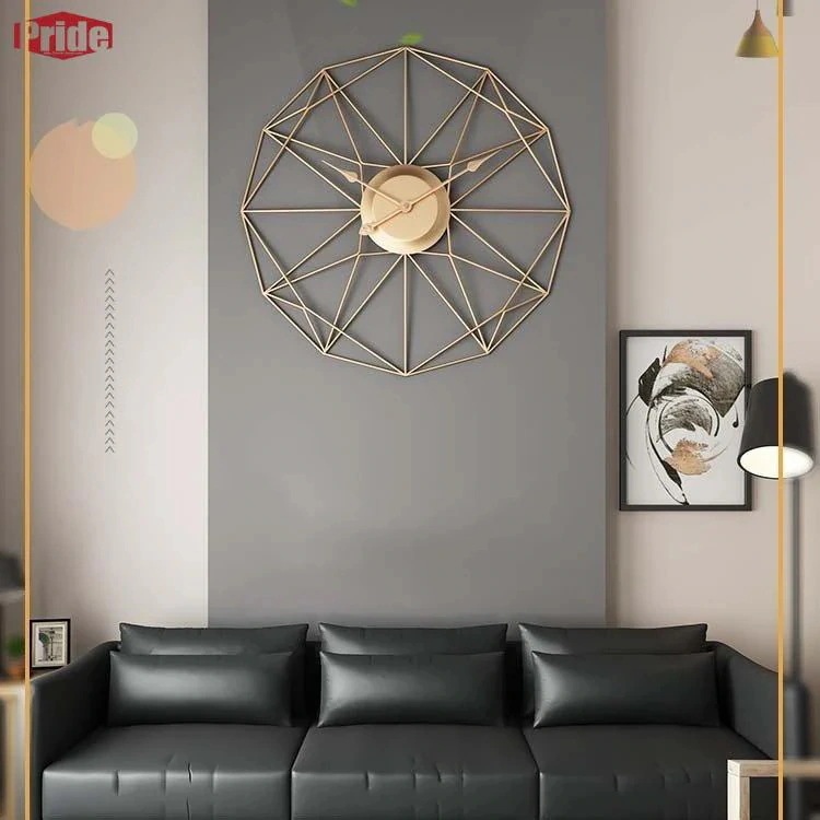 壁掛け時計 掛け時計 おしゃれ ウォールクロック クロック 金属インテリア 時計 壁掛け モダン 北欧 新築祝い ギフト 電池 静音壁掛け