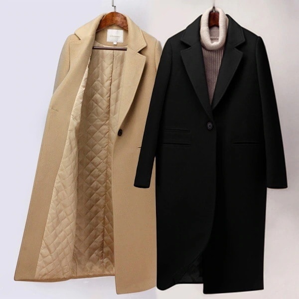 チェスターコート コート レティース ポケット付き コットンあり 秋冬 アウター 職場 通勤 カジュアル スプリングコート 韓国風 秋 冬服 防寒 体型カバー おしゃれ エレガント 暖かい ブラック今