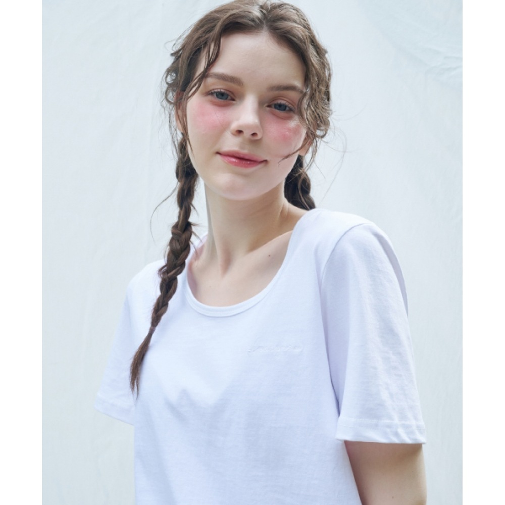 LOSSYROW エンジャイムロッシー Uネックホワイト