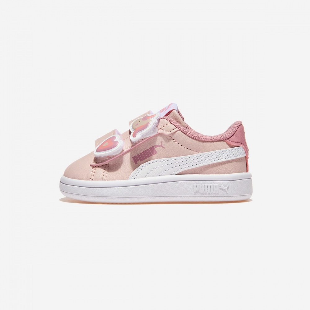 プーマ プーマスמッシュ 3.0 ベルクロ インファント PKI39728708-Mauve Mist-PUMA White