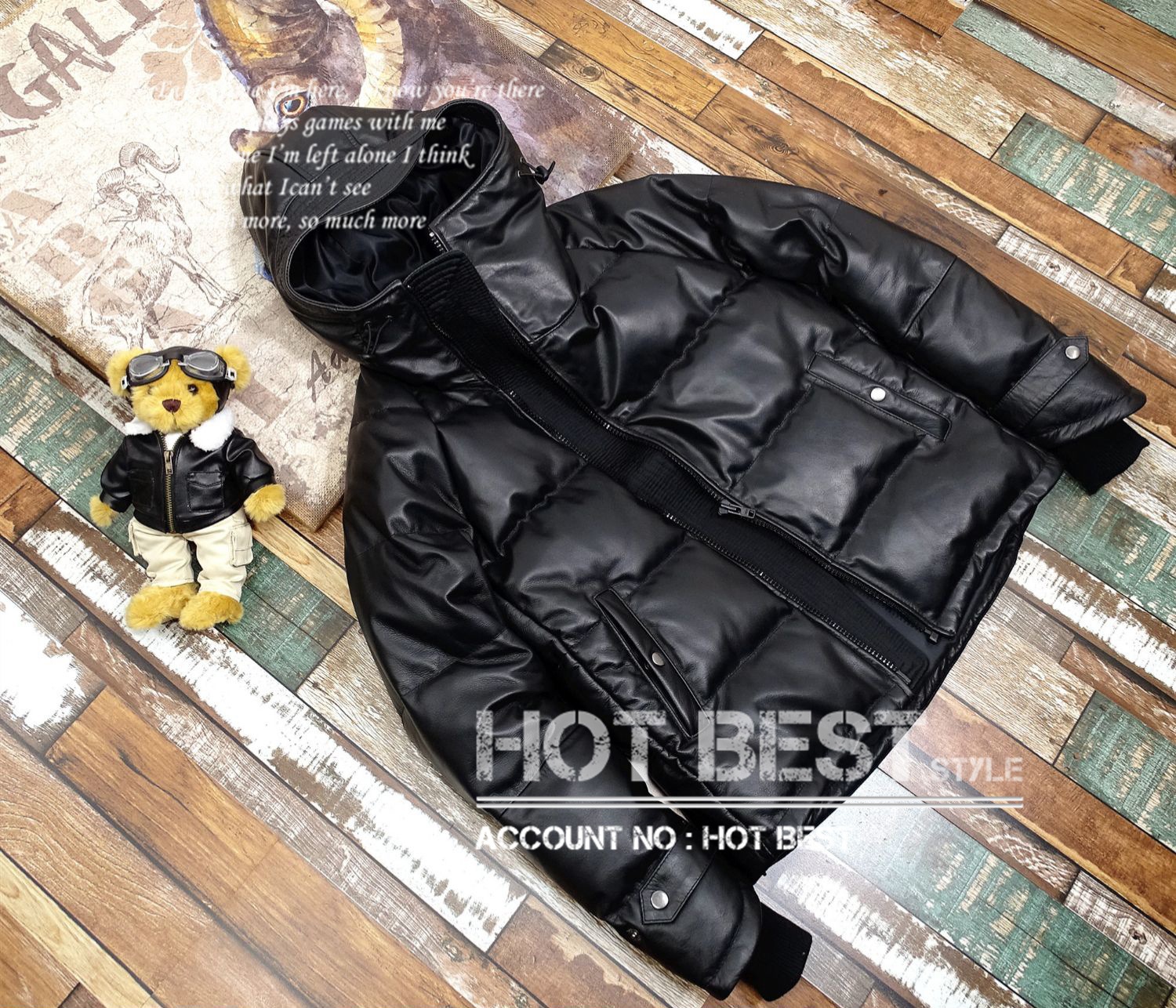 シープスキン シングルライダース フード付き ギフト 革ジャン メンズ 通勤 レザーダウンジャケット イタリアンレザー ラム 羊革