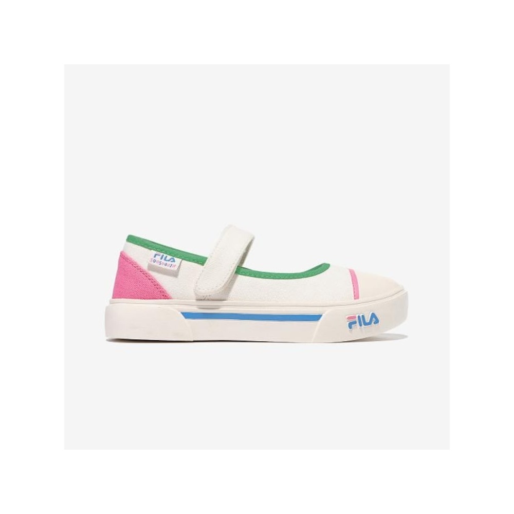 [FILA KIDS] Fila X Susu Jin Como Mary Jane KD (3XM02335F_100) Q0Z3XM02335F100