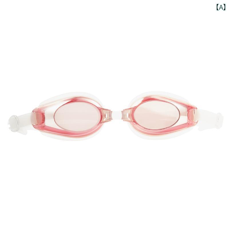 メンズ レディース スイムゴーグル 水中メガネ 防曇 ずれにくい スイミング 水泳 競泳 コーチ 海 プール かわいい おしゃれ シンプル レジャー アウトドア マリンスポーツ 旅行 トレーニング ジ