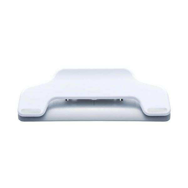 (まとめ) プラス マグネットクリップ ホールドワイド ホワイト CP-123-MW-B WH 1個 (×10セット)