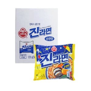 BTS JIN オットゥギジンラーメンまろやか味120g x 20개입