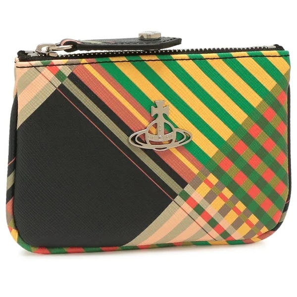 小銭入れ コインケース サフィアーノ チェック メンズ レディース VIVIENNE WESTWOOD 51010007U L0074 O102