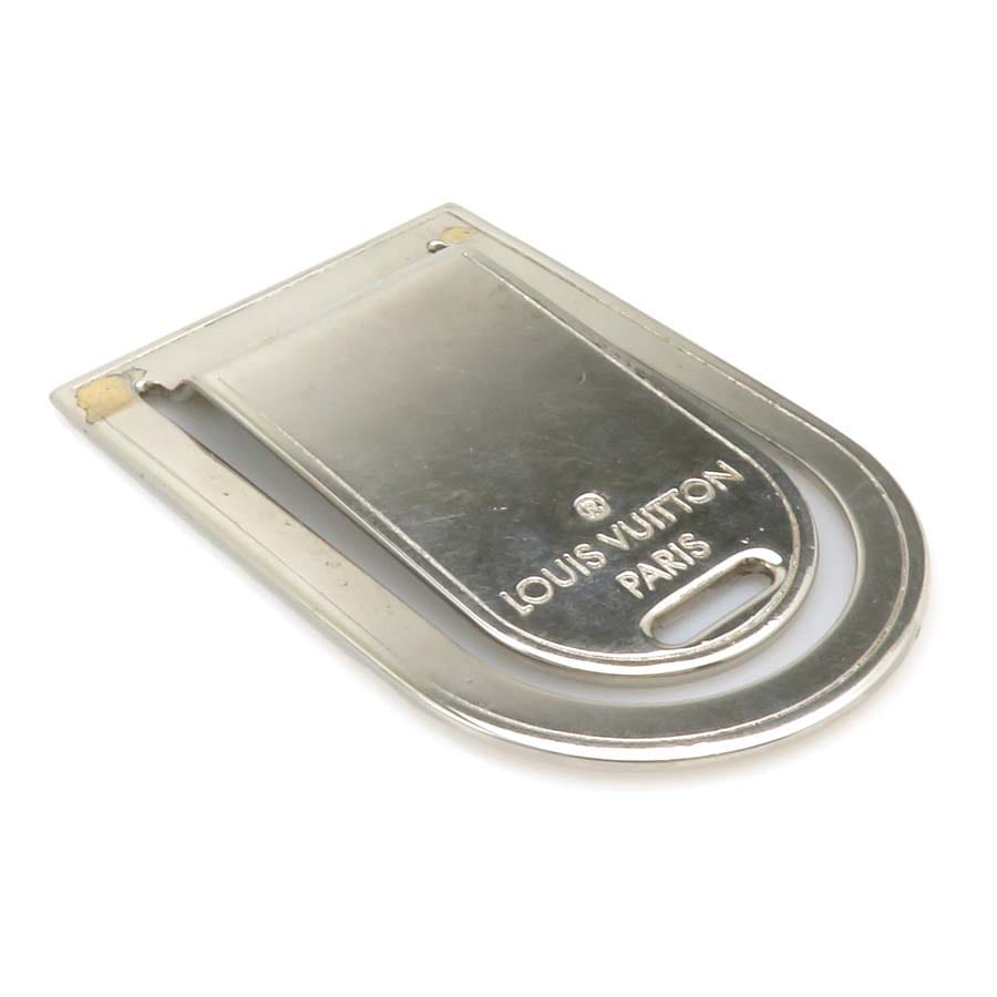 ルイ ヴィトン LOUIS VUITTON マネークリップ パンス ア ビエ ポルトアドレス メタル シルバー ユニセックス M64691 h31375