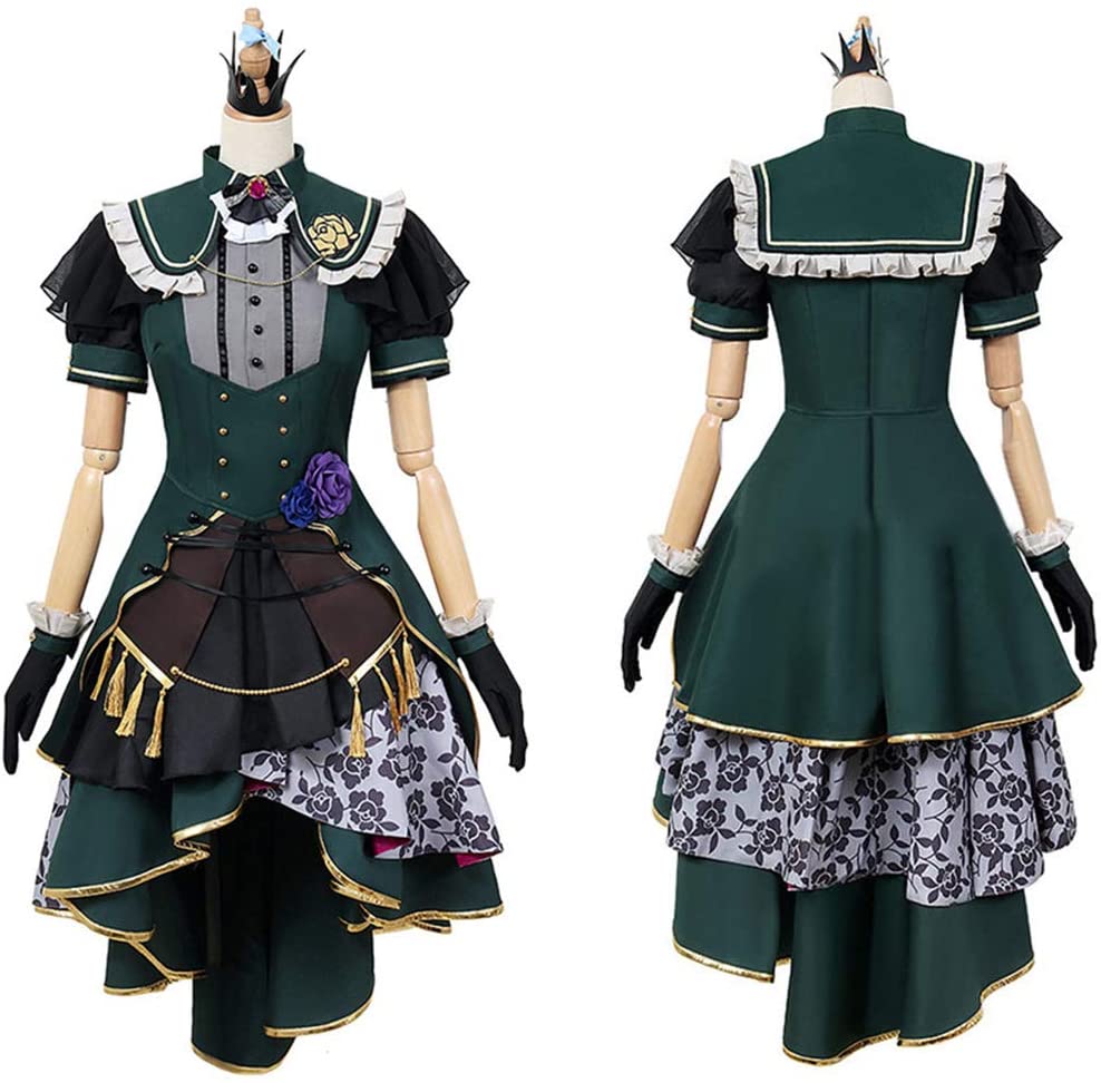 バンドリ 湊 友希那 みなとゆきな 風コスプレ服アニメ コスチュームベント パーティー 変装仮装