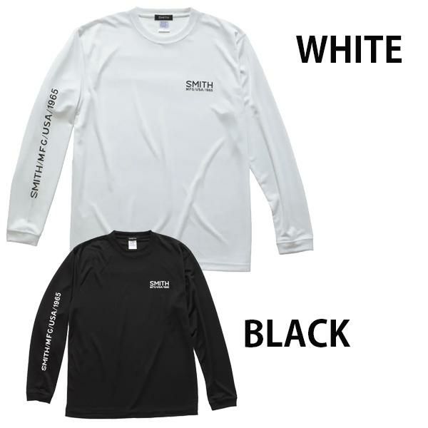 新品未使用 24-25 SMITH Tshirt ISSUE LONG SLEEVE DRY BLACK L 安心保証 即日発送 土日祝発送OK 21